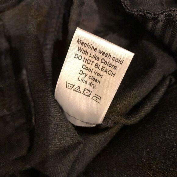 Coldwater Creek 10 Charcoal Gray Natural Fit Stretch Work Career Office Pants - Picture 5 of 7